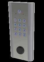 g HAUSSMANN coded keypad Real-time or stand-alone G To control 1 to 2 building doors G Very cost-effective solution, easy to fit G Change codes / badges without having to visit the site Haussmann