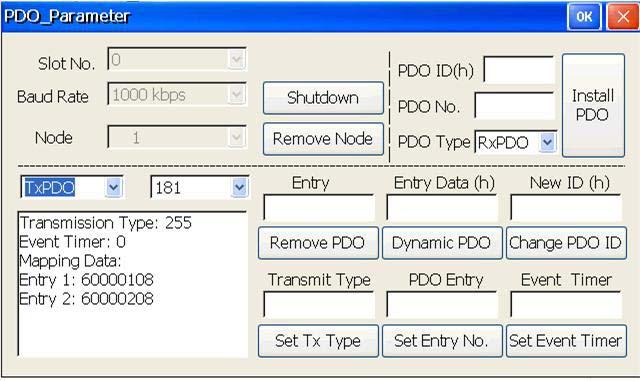 5.1.3. PDO_Parameter Sometimes, the default PDO configuration can t satisfy users.