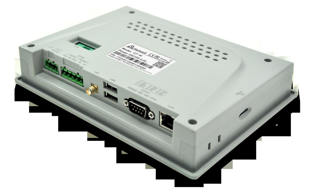 24VDC COM2 (RS232, RS485) WiFi