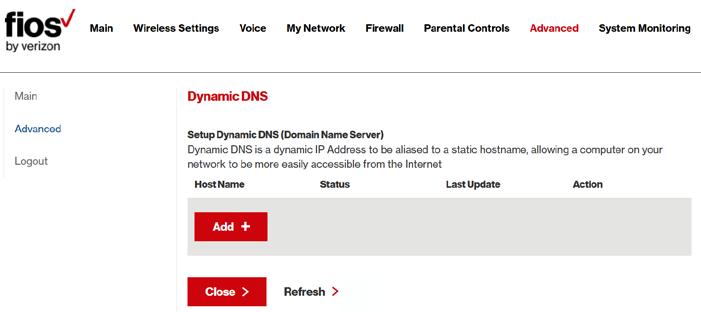 remains constant and accessible. To set up dynamic DNS: 1.