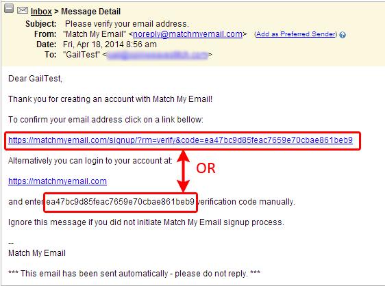 At this time, check your email account for a MME message in your Inbox. It might go to Junk or Spam folder. 5.5.2.