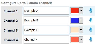 10 EDIT CHANNEL NAMES The names of each channel can be changed from Device Configuration and anywhere session properties can be modified.