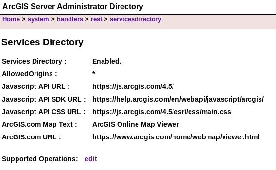 How to Disable the Services Directory Server Administrator Directory - System > Handlers > Rest >