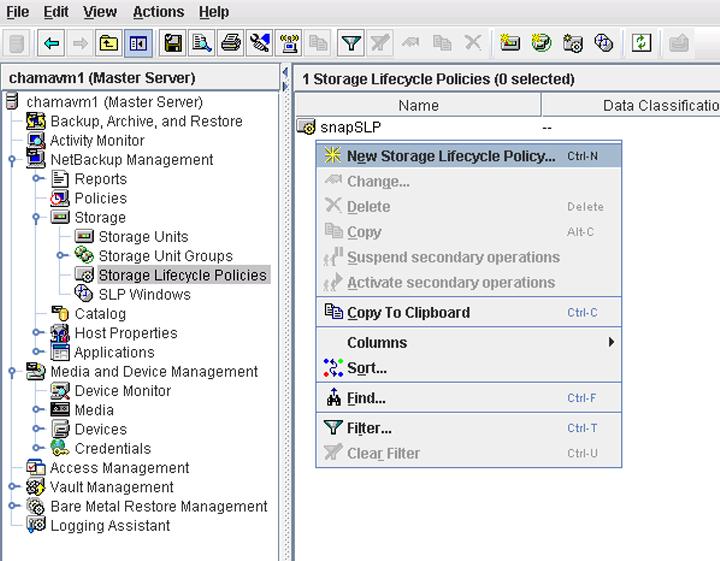 Storage Lifecycle Policy (SLP) configuration Configure a second storage lifecycle policy for Copilot 24