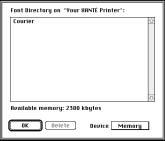 If more than one optional hard disk is attached to your printer, select the target disk from the drop-down menu. 4.
