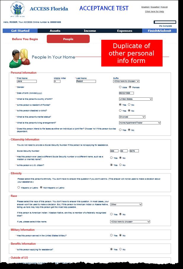 Assistance form 14 - People in home (2) (other person - duplicate of