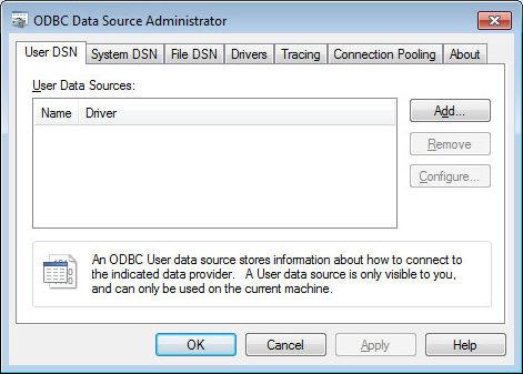 Data Client verification Follow these instructions on each data client after you have created the server data source, as detailed in Data Server verification. Windows: 1.
