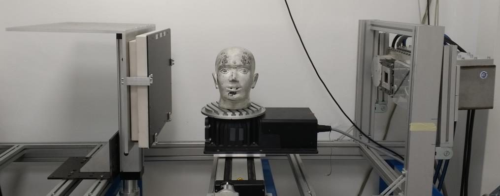 Testing of the DSE Network Measured Data DKFZ table-top CT Measurement to be corrected X-ray source Detector Measurement of a head
