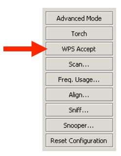 router Virtual WPS button is available in QuickSet and in wireless interface