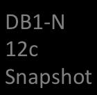 DB1@1$ DB1@2$ DB1@N$ size Master 12c$ 12c$ 12c$ Snapshot Snapshot Snapshot Simplifies copying of production Shared$file$ system$ Shared Repository database and configuration