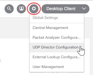 5. Finishing Appliance Configurations UDP Director Use the following instructions to finish configuring the UDP Director.