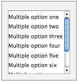 Checkboxes Checkboxes allow the user to select one or more options from a limited number of choices: On the web page: The label or question must appear before the set of checkboxes The value or