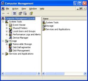Operator Manual Getting Started 5. The Computer Management dialog box is displayed. 6. Under Storage, click Disk Management.