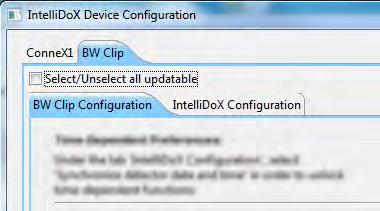 Devices Configure Device Settings via IntelliDoX 3. Select a configuration file and click OK. The IntelliDoX Device Configuration dialog box is displayed. 4.