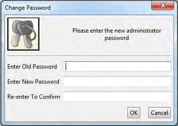 Administration Password Change Password Change BW Technologies recommends that you change the default password when you install Fleet Manager II.