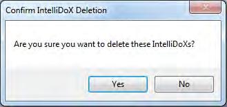 Administration IntelliDoXs 3. To delete one record, right-click on the record, and select Delete from the context menu.