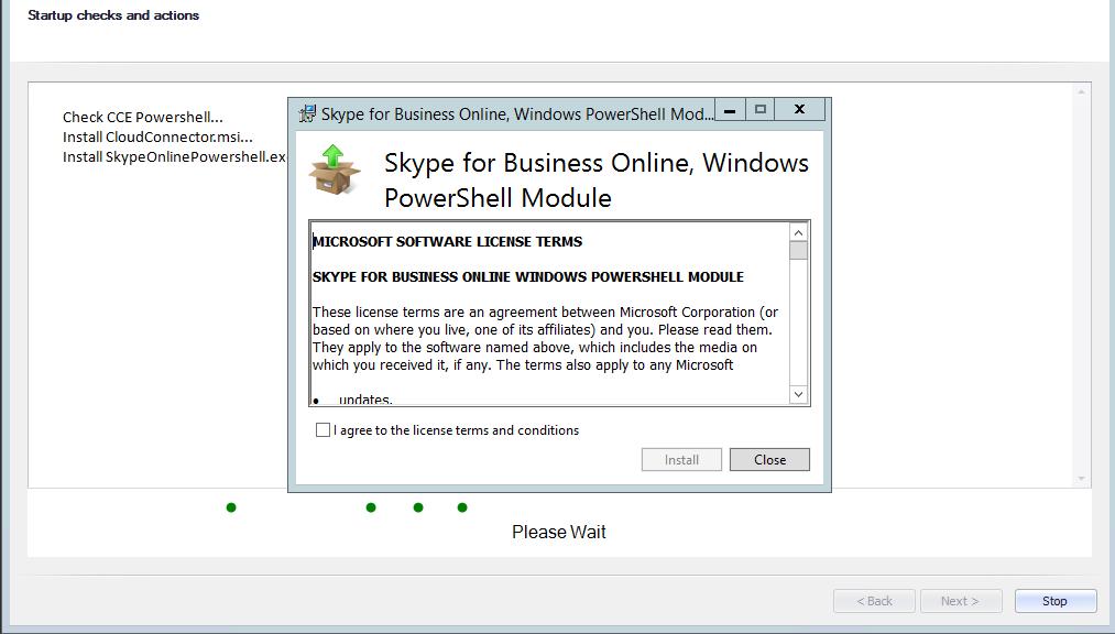 PowerShell setup. Figure 4-14: Skype for Business Online, Windows PowerShell Module 4.