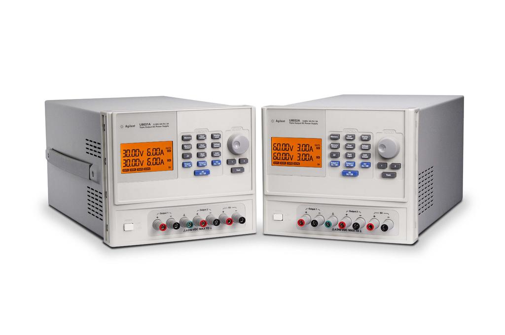 Using the U8030 Series Power Supply Output Sequencing Feature Application Note The Agilent U8030 Series Triple-Output DC Power Supply is the first tripleoutput DC power supply in its class to offer