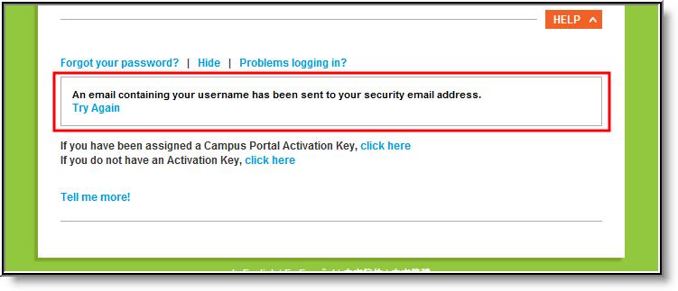 Image 17: Entering an Account Email Address Enter your email address and select the Get username button.