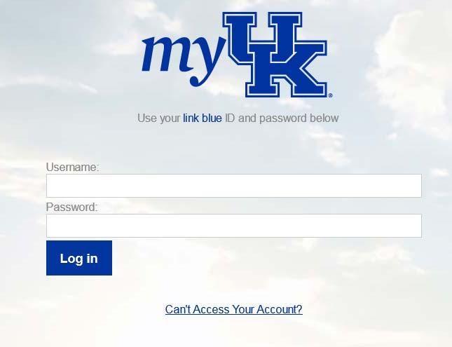 Log in to myuk TRIP can be accessed through myuk from the UK home page.
