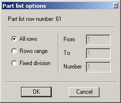 Set the Text Height parameter to 4 Set the Row Sort to Bottom > Top so that the list is