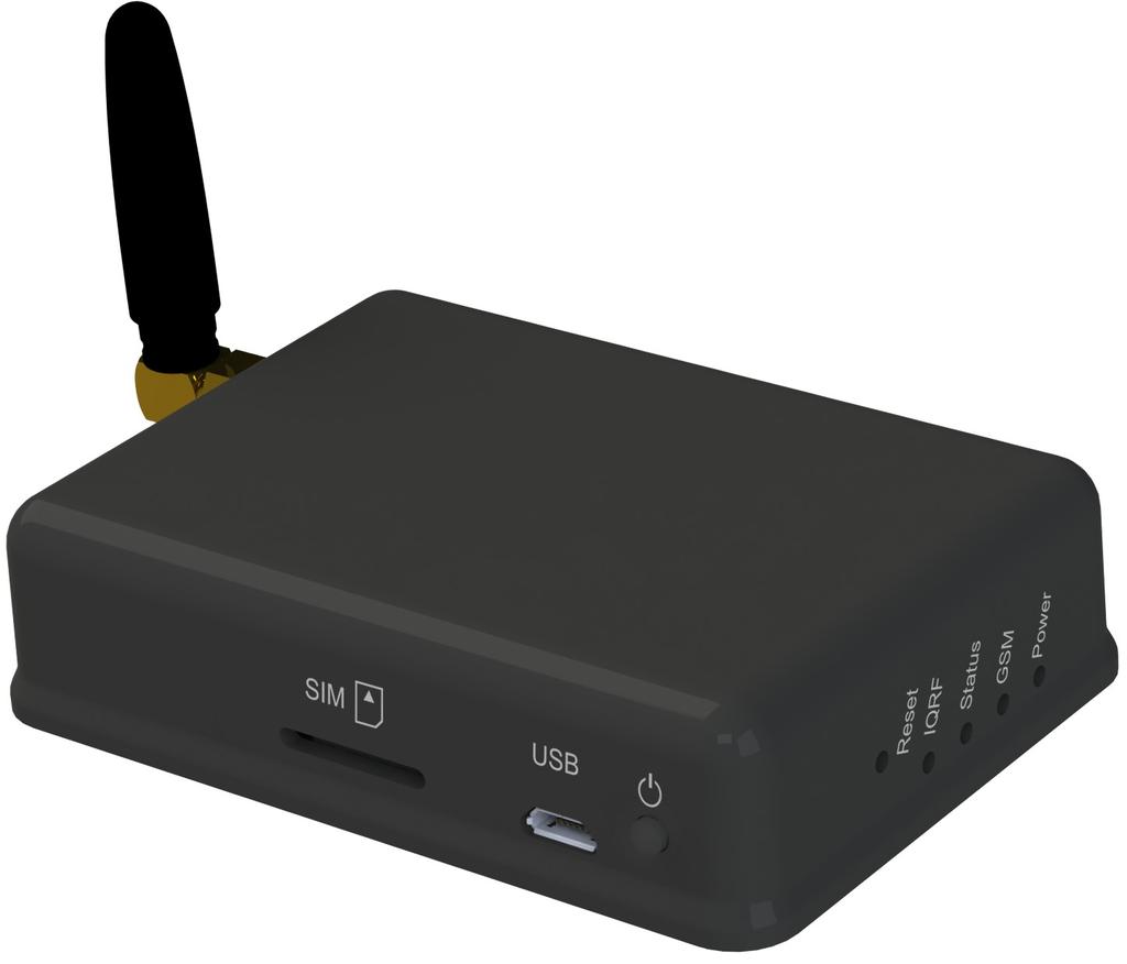 Description GW-GSM-02 is an IQRF gateway with GSM connectivity intended as an interface between IQRF and GSM/GPRS networks.