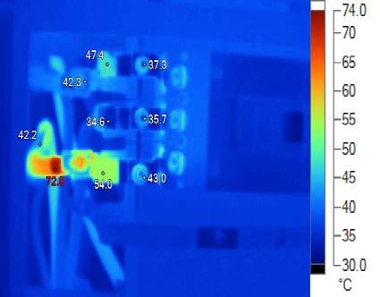 This infrared energy can be captured using Thermal Imager.