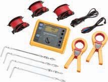 Fluke 1623 and 1625 earth ground testers inform the user which stakes or clamps need to be connected. Both models also have an IP56 rating, suitable for outdoor use. Mfg. part no.