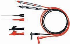 HAND HELD TEST EQUIPMENT Find Datasheets Online TEST LEADS & TERMINAL JACK-TO-BANANA JACK ADAPTERS (CONT.) Mfg. Part No. Fig. Convert From Convert To Color Stock No.