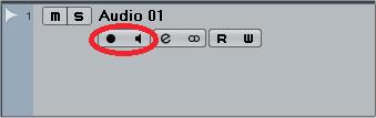 During recording, it is necessary to listen to the Cubase LE input sound (sound of performance been recorded).