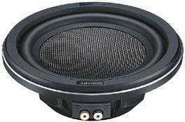 better efficiency. Kenwood's 7" speakers fit where most 6.5" speakers fit and offer higher performance.