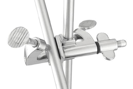 30392213 (shown in nickel-plated zinc) All-Position Clamp Holder Surpasses standard holding capabilities.