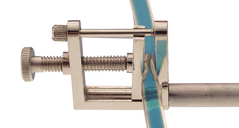 Pinchcocks are designed to quickly start and stop flow and provide complete closure without damaging tubing.