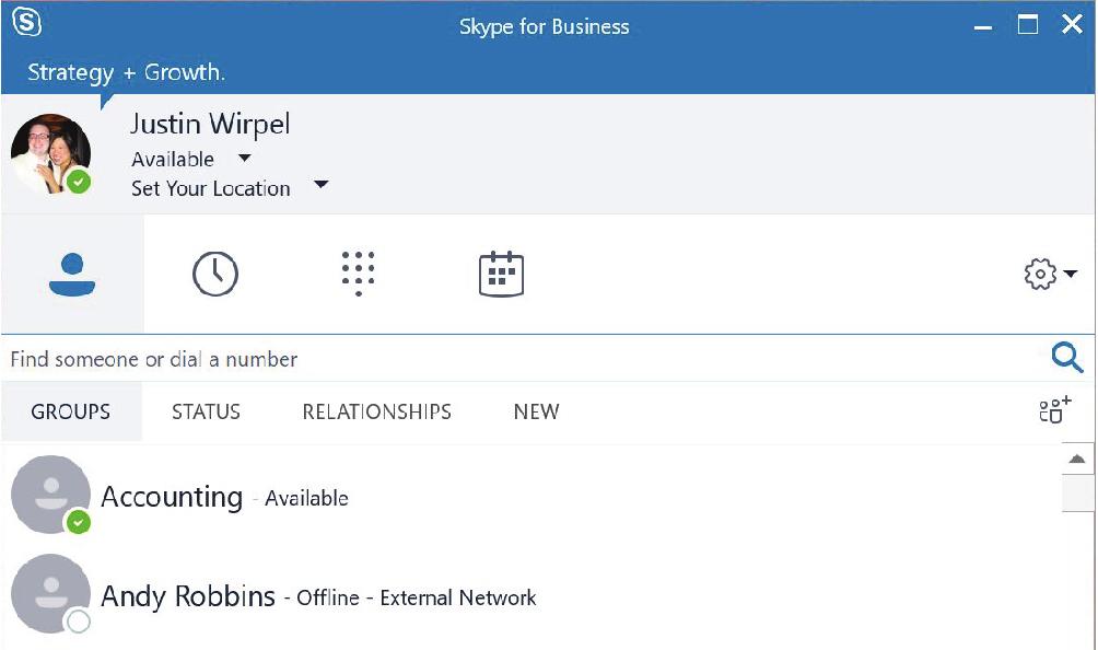 Also, Skype for Business now integrates with other Microsoft products allowing you to schedule online Skype meetings through an Outlook message and more.