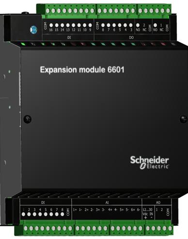 About the 6601 I/O Expansion Module 5 About the 6601 I/O Expansion Module The 6601 I/O expansion module increases the I/O capacity of a remote Programmable Automation Controller (rpac) by providing: