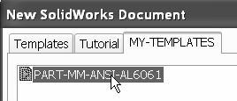Assembly Modeling with SolidWorks Top Down Design In Context 47) Double-click PART-MM- ANSI-AL6061. 48) Select DELIVERY- STATION for Save in: file folder.