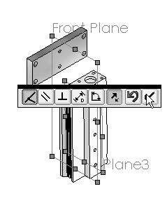 163) Click SLIDE-TABLE/Plane3. 164) Click the Use for positioning only option.