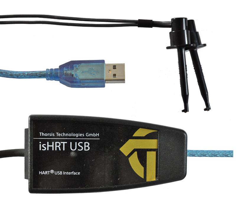 2. ishrt USB and ishrt USBeX The interface ishrt USB is designed to provide a communication link between a desktop computer or PC notebook and the HART field device.