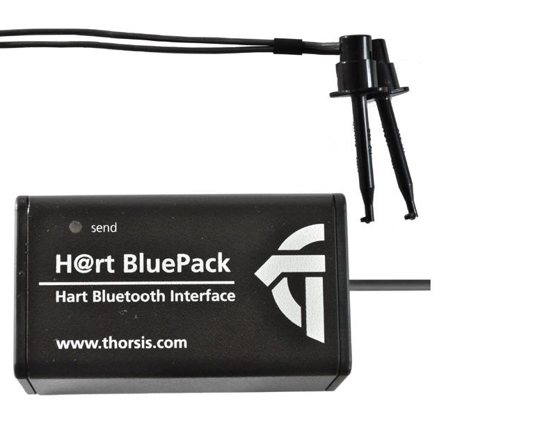3. the H@rt Bluepack The H@rt BluePack is a versatile interface which supports wireless (Bluetooth) and wired (USB) access to a HART network.