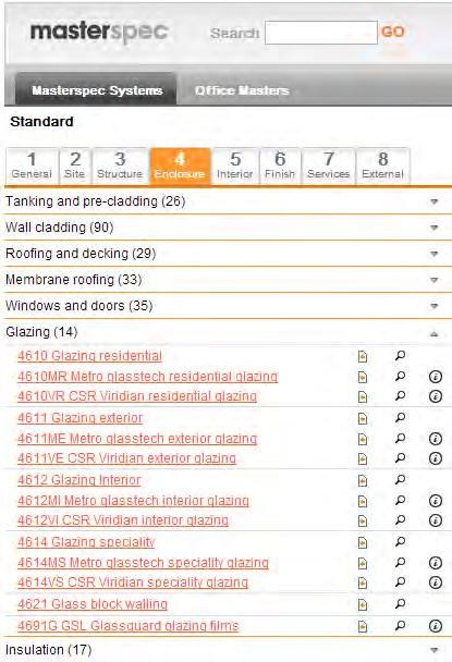 Expand the section group by clicking on the grey arrow and click on the section title (orange underlined text) to add Worksections using the Q&A feature.