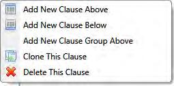 required for editing clauses in the Worksection.
