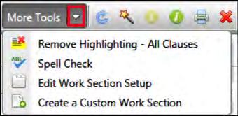 Cloning a Clause 1. Click on the grey arrow on the right of the clause for the drop down box > click on Cloning a Clause.