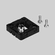 Accessories Ordering data Electrical adapter SASC-P4-A-M8-A For downward outlet direction Material of housing: Reinforced PA Plug connector housing: Nickel-plated brass Note on materials: RoHS