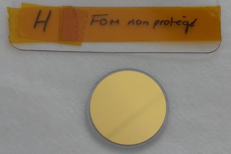 BRDF (1/sr) R&T CNES Infrared measurements Golden mirror on Silica BRDF @10.
