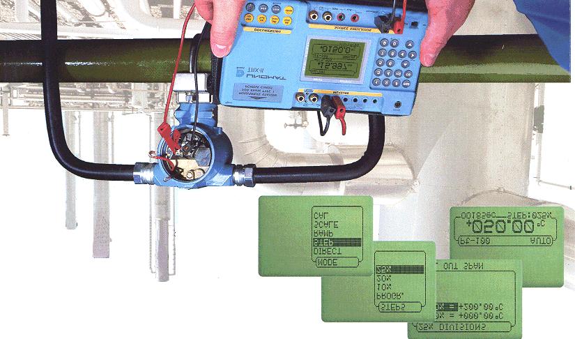 TRX II Series Applications MULTIFUNCTION PORTABLE CALIBRATOR The TRX II has been designed for ease of use whilst meeting a wide range of application needs including calibration, maintenance and