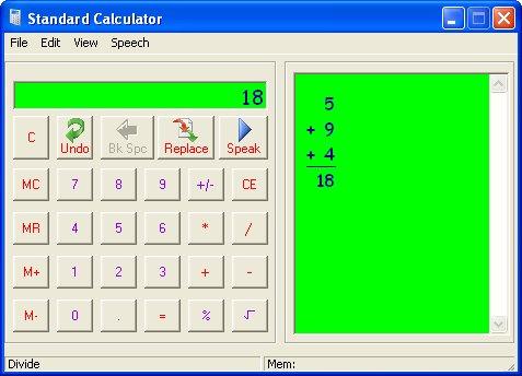 Using the Read&Write 9 GOLD Calculators Read&Write 9 Input Display Audit Trail Figure 9-1 Standard Calculator window 5.