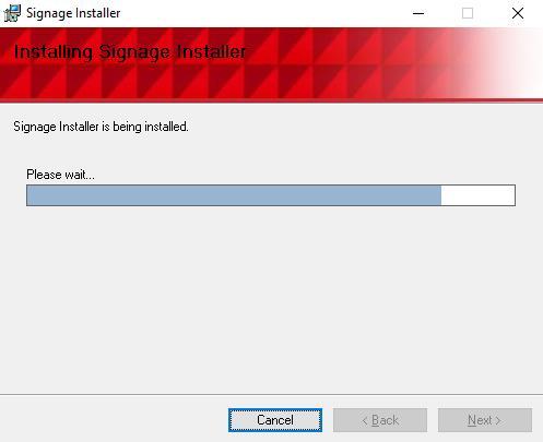 3) The installer will download and install the components needed, as shown in Figure 3-4.