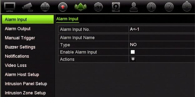 Chapter 13 Alarm and event setup This chapter describes the alarm and event setup menu and provides more information on the different types of alarms and connected responses.