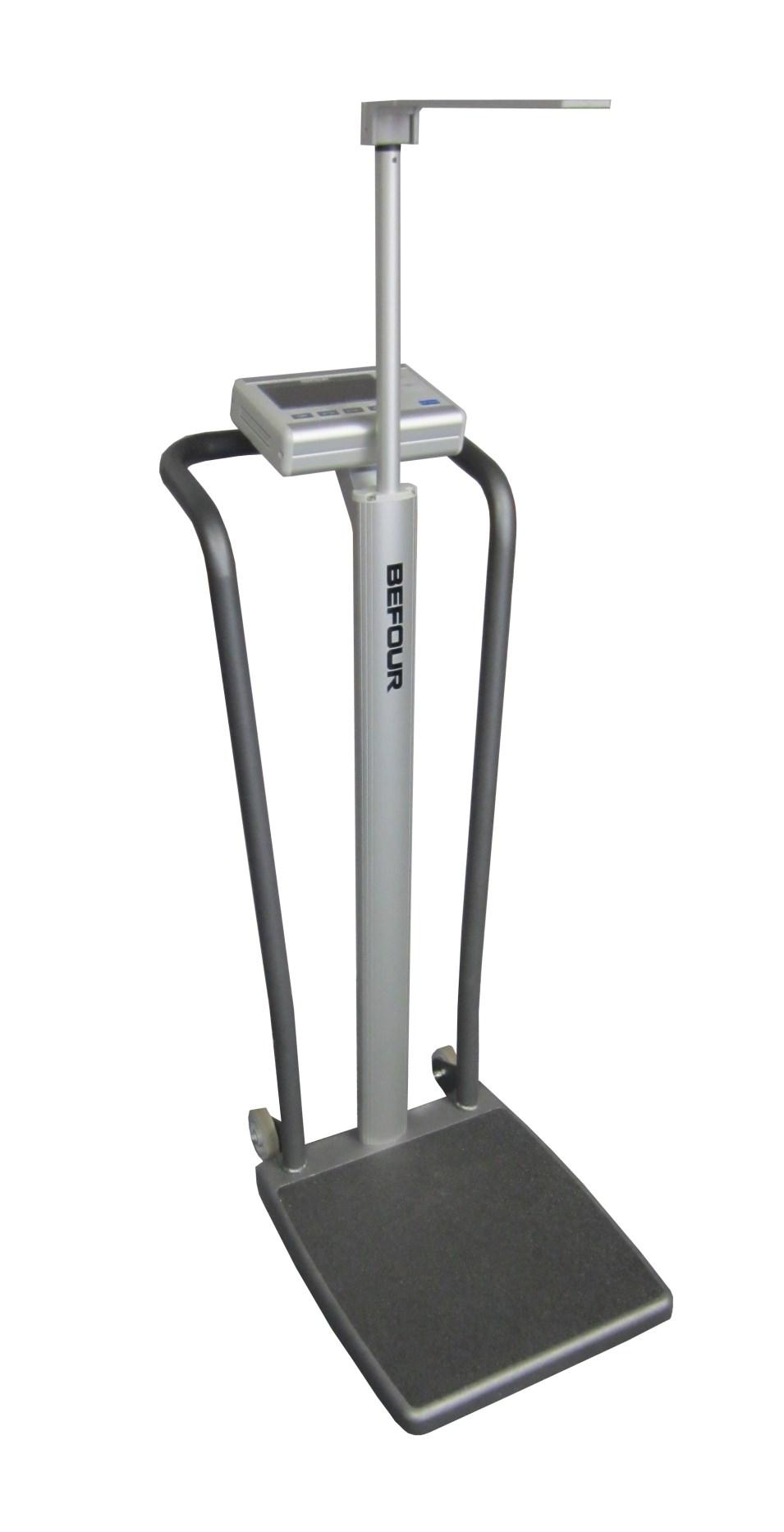 Professional Scales WH-1070 High Capacity Weight + Height Handrail Scale Befour, Inc.