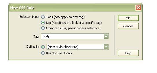 Next, when prompted make sure to save your style sheet within your website folder, should save at the root level where all your pages are being saved, give it some name like 175site.